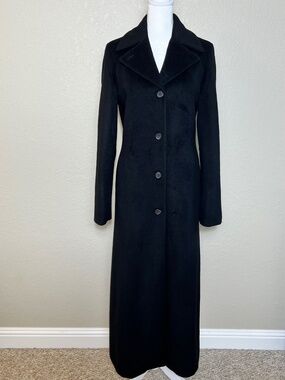 United Colors Of Benetton Wool Longline Maxi Walking Coat